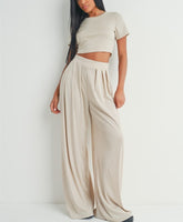 Alora wide leg set