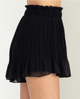 Pleated Highwaist shorts