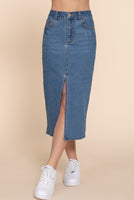 Denim Skirt medium wash