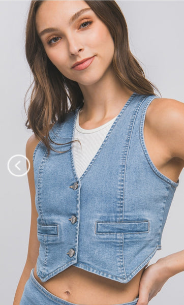 Denim Vest