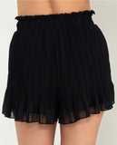 Pleated Highwaist shorts