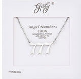 Angel Number necklace